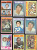 1972 Topps Football Starter Set/Lot (200+ Cards) - Stars, Minor Stars, Manning RC