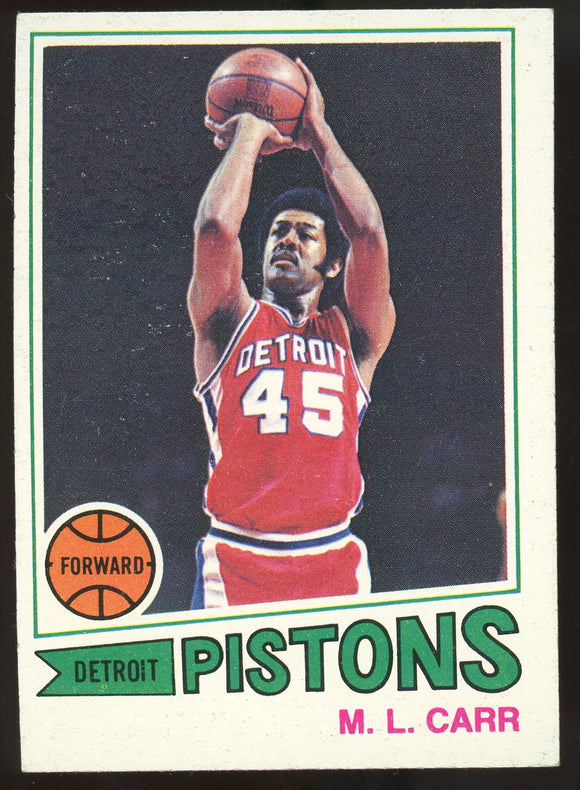 1977-78 Topps Basketball # 47 M.L. Carr (RC) Celtics EX-MT