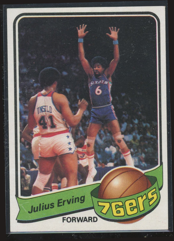 1979-80 Topps Julius Erving #20 EX-MT