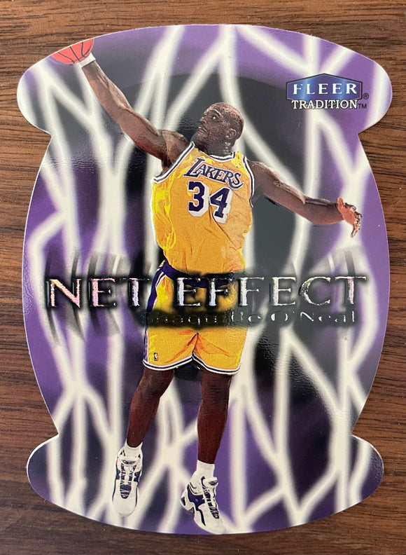 1999-00 Fleer Tradition Net Effect Shaquille O'Neal #7NE HOF