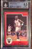 1986 Star Basketball Michael Jordan 10 Card Set BGS Graded