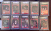 1986 Star Basketball Michael Jordan 10 Card Set BGS Graded