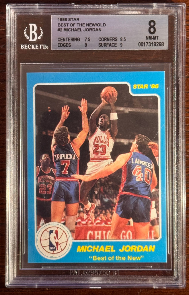 1986 Star Basketball Best Of The New Michael Jordan #2- BGS 8