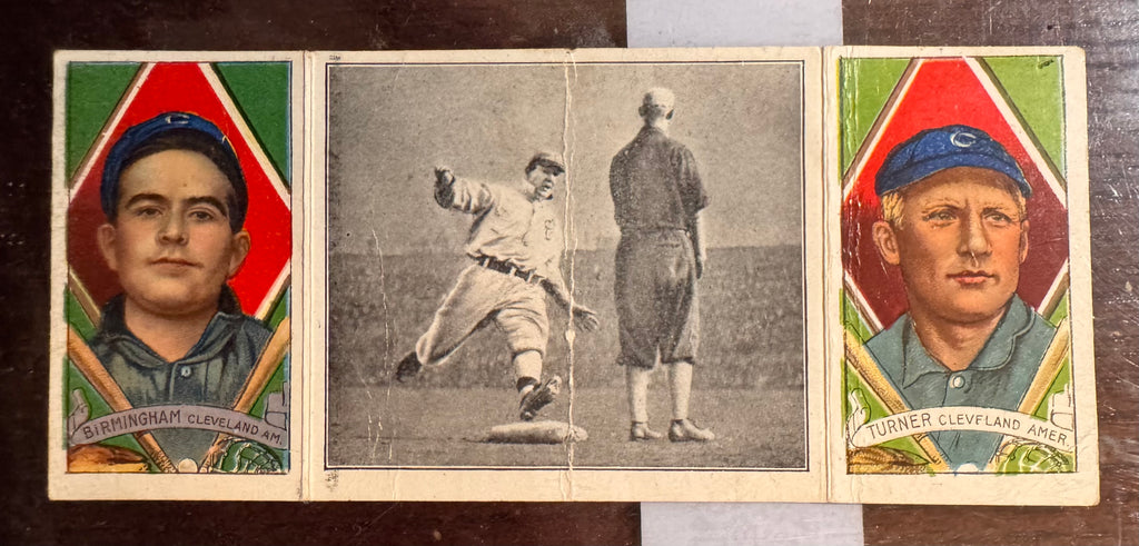 1912 T202 Hassan Triple Folder Birmingham/Turner - Poor/Fair