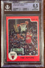 1986 Star Basketball Michael Jordan 10 Card Set BGS Graded