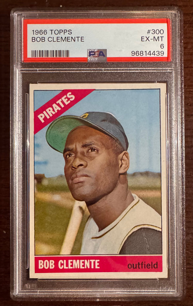 1966 Topps Bob Clemente #300 PSA 6 (EX-MT)