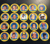 1986 Jiffy Pop MSA 1st Annual Collectors' Edition Baseball Disc Set (20) NM-MT