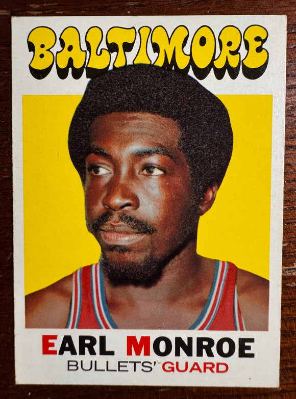 1971-72 Topps Earl Monroe #120 EX-MT +