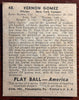 1939 Play Ball Vernon “Lefty” Gomez #48 HOF - Fair
