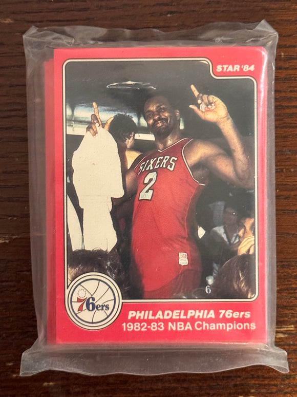 1983-84 Star Sixers Champs Bagged Set EXMT-NM