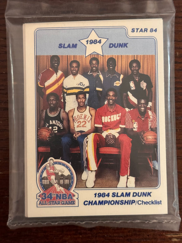 1984 Star Slam Dunk Bagged Set NM+