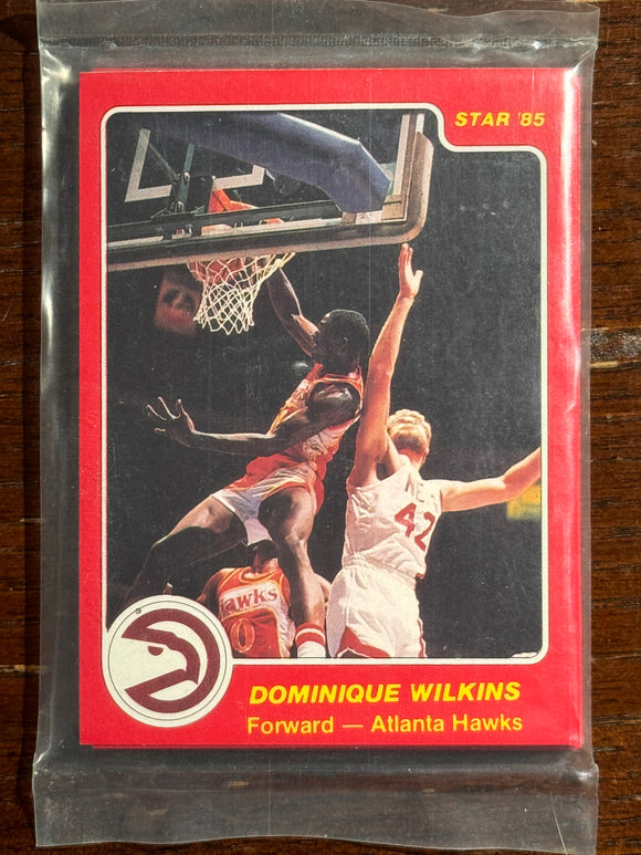 1984-85 Star Atlanta Hawks Bagged Set - NM-MT+ Dominique Wilkins