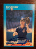 1987 Fleer Cory Snyder on card Auto