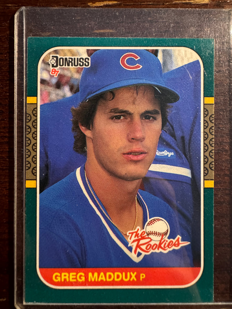 1987 Donruss Rookies Greg Maddux RC MT