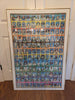 1975 Topps Baseball Uncut Sheet (132 Cards) - 29 x 44 - Featuring Hank Aaron, Frank Robinson, Jim Rice RC, Gary Carter RC