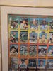 1975 Topps Baseball Uncut Sheet (132 Cards) - 29 x 44 - Featuring Hank Aaron, Frank Robinson, Jim Rice RC, Gary Carter RC