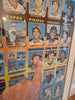 1975 Topps Baseball Uncut Sheet (132 Cards) - 29 x 44 - Featuring Hank Aaron, Frank Robinson, Jim Rice RC, Gary Carter RC