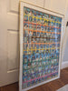 1975 Topps Baseball Uncut Sheet (132 Cards) - 29 x 44 - Featuring Hank Aaron, Frank Robinson, Jim Rice RC, Gary Carter RC