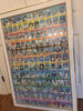 1975 Topps Baseball Uncut Sheet (132 Cards) - 29 x 44 - Featuring Hank Aaron, Frank Robinson, Jim Rice RC, Gary Carter RC