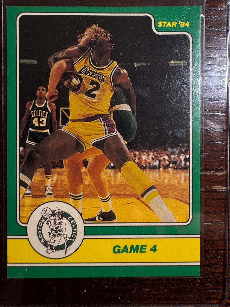 1984 Star Celtics Champions - Magic Johnson Game 4 (HOF) #11 NM-MT
