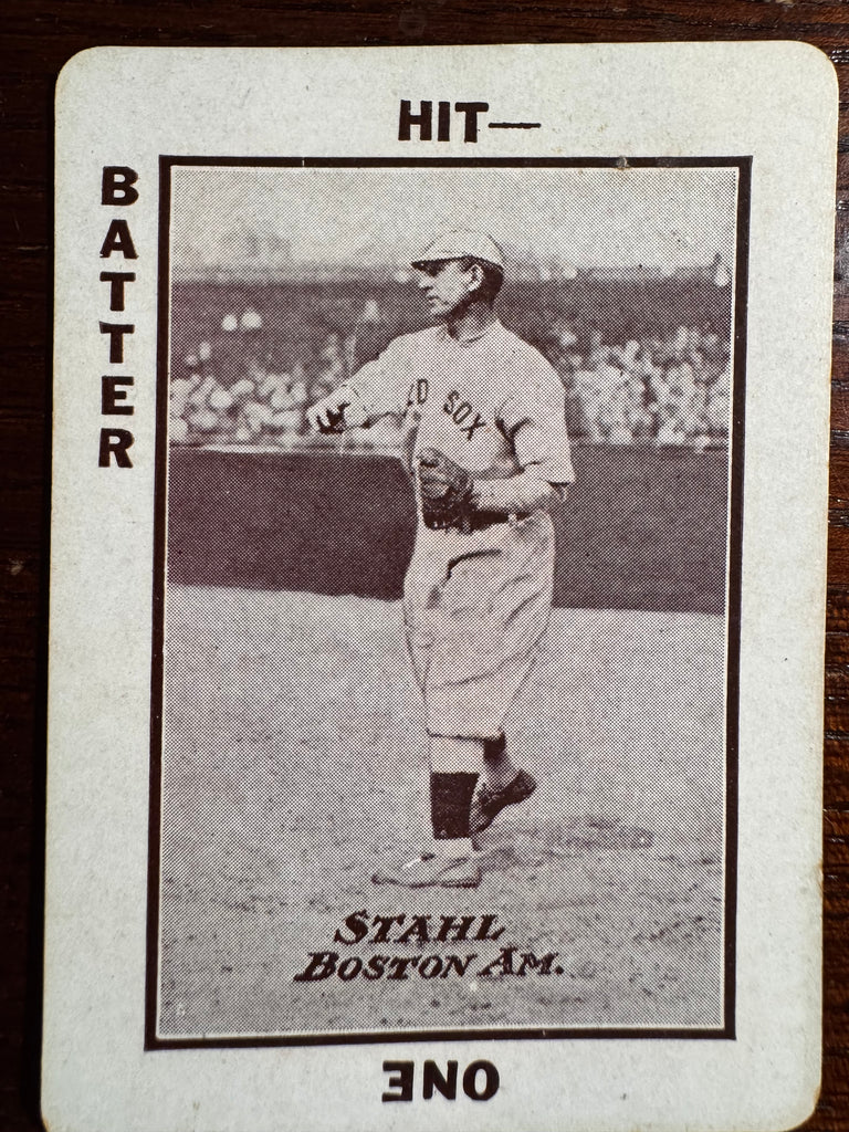 1913 National Game WG5 - Jake Stahl Boston VG