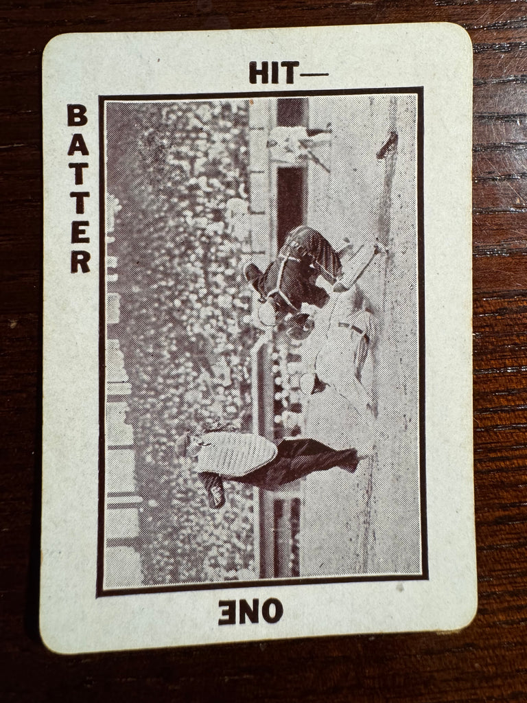 1913 National Game WG5 -Sliding at Plate, Ump at Left- VG/EX