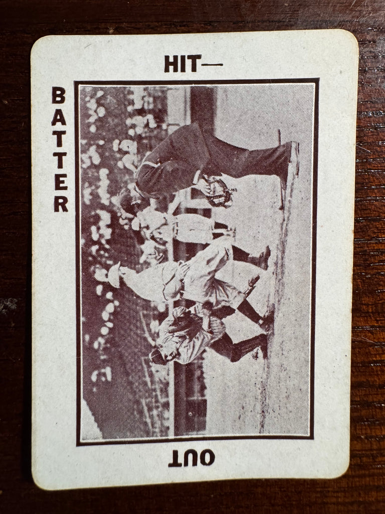 1913 National Game WG5 -Tag at Plate, ump at right VG/EX