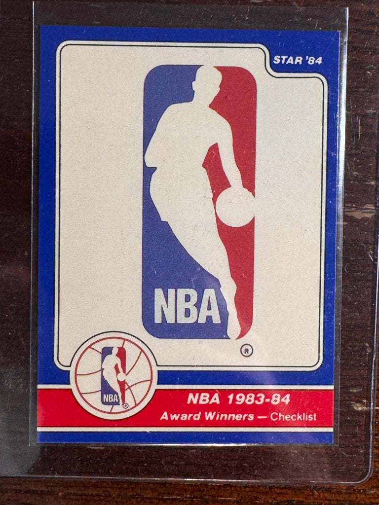 1984 Star Basketball Award Banquet Checklist #1 NM