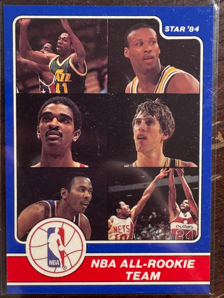 1984 Star Basketball Award Banquet All Rookie Team #23 NM