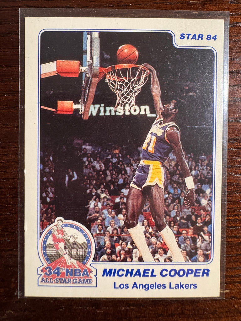 1984 Star All-Star Denver Police Michael Cooper #26 NM
