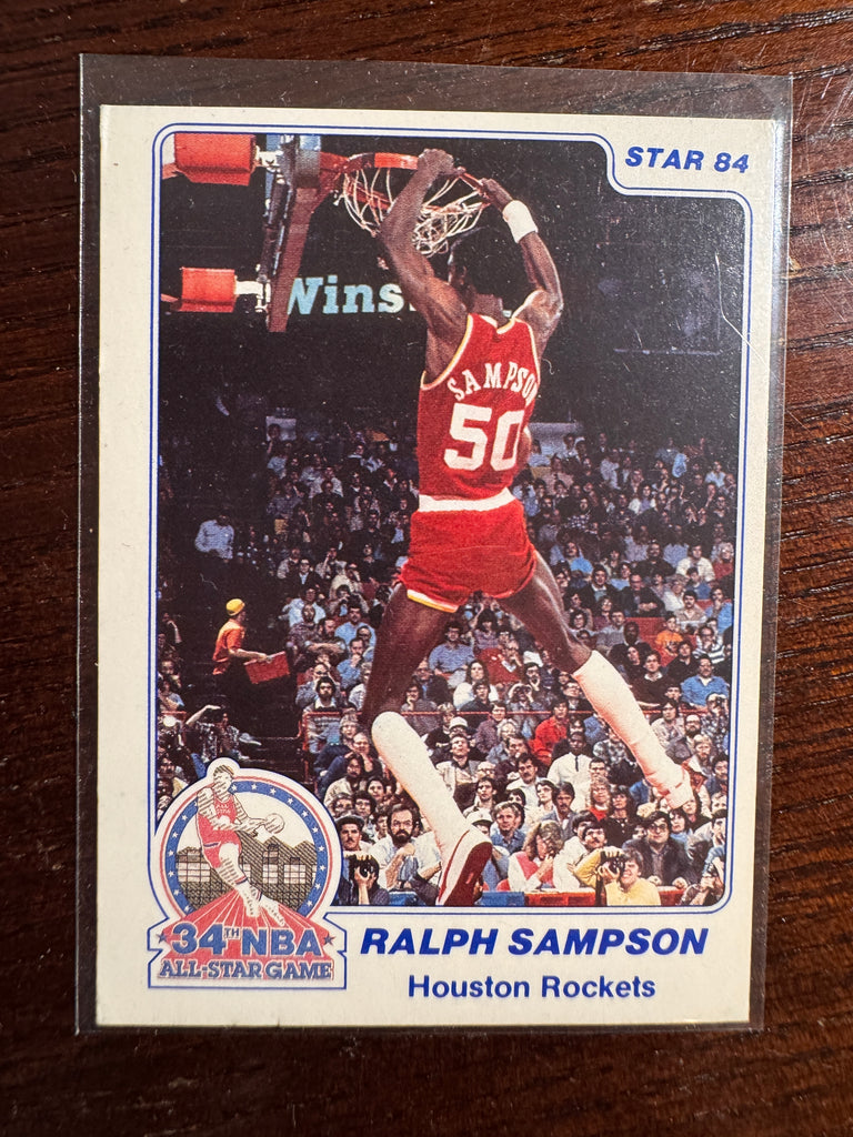 1984 Star All-Star Denver Police Ralph Sampson #32 NM
