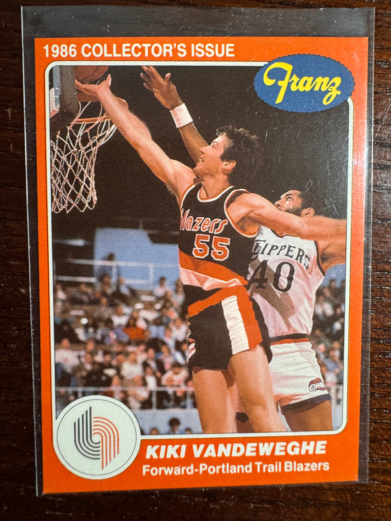 1984-85 Star Franz Blazers Kiki Vandeweghe #13 NM