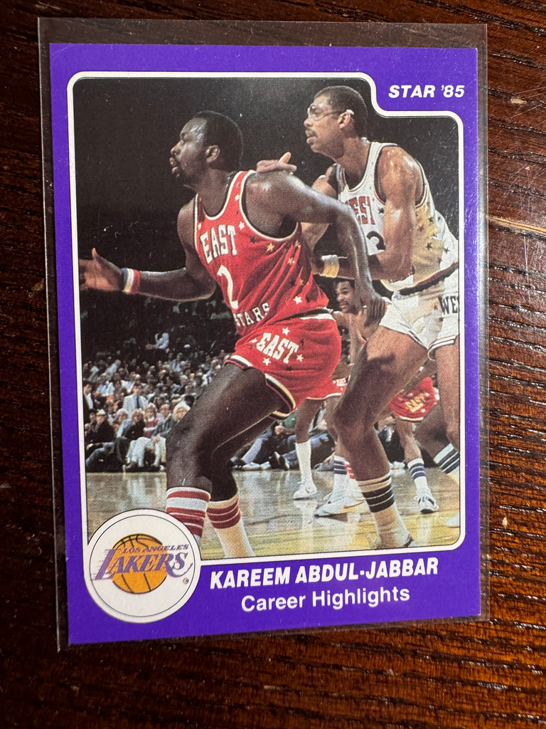 1985 Star Kareem Career Highlights #16