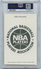 1973 NBA Players Association Postcard Nate Thurmond PSA 8