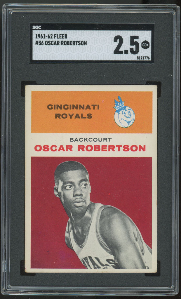 1961 Fleer Oscar Robertson #36 SGC 2.5 (GD+) RC