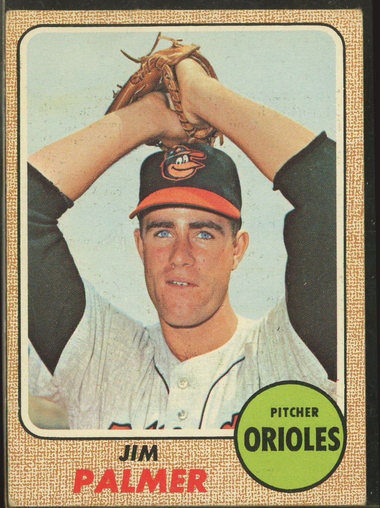 1968 Topps Jim Palmer (Orioles) HOF #575 GD