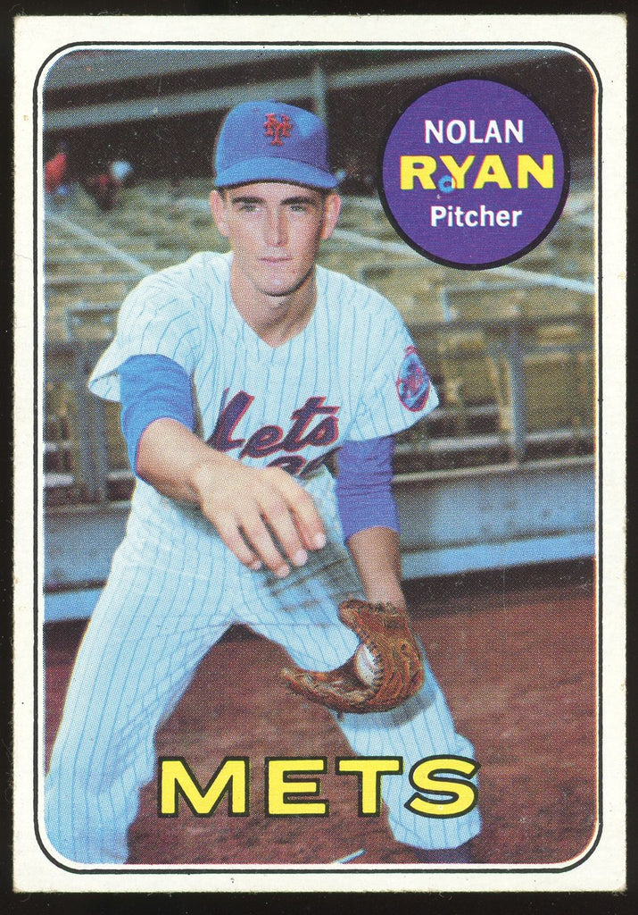 1969 Topps Nolan Ryan Second Year Card #533 EX