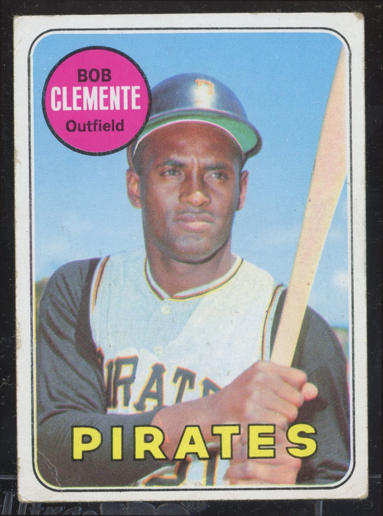 1969 Topps Bob Clemente (Pirates) HOF #50 Good
