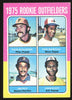 1975 Topps Rookie Outfielders - Jim Rice Rookie Card (RC) Red Sox #616 VG/EX
