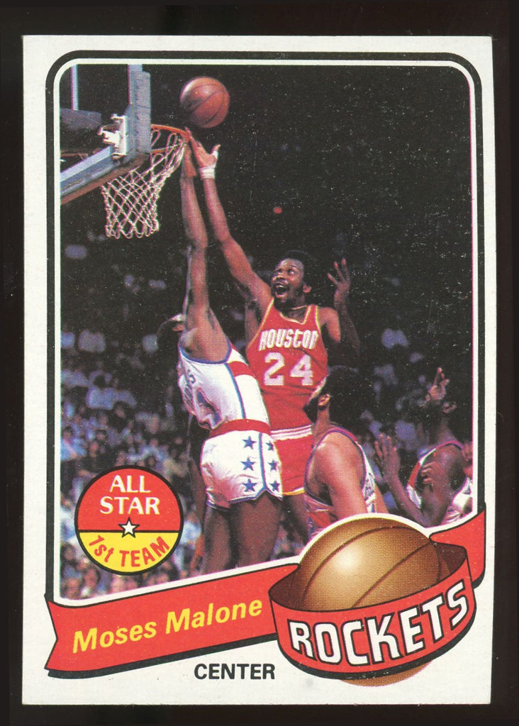 1979-80 Topps Basketball #100 Moses Malone NM