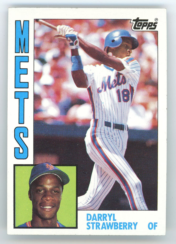 1984 Topps Darryl Strawberry RC #182 NM