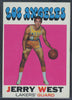 1971-72 Topps Jerry West #50 VG to VG-EX
