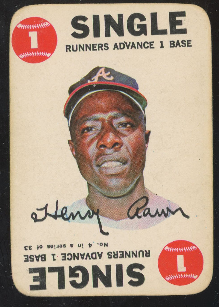 1968 Topps Game Hank Aaron #4 GD