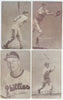 1947-66 Exhibits - HOF Star 16 Card Lot - Musial, Feller, Berra and More