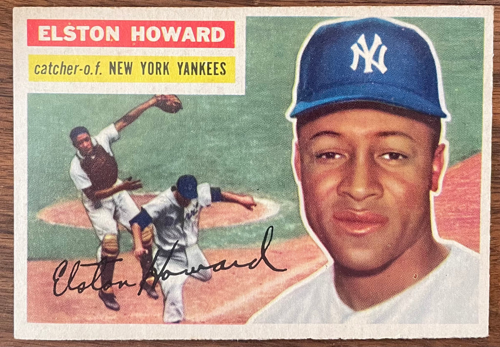 1956 Topps Elston Howard #208 EX