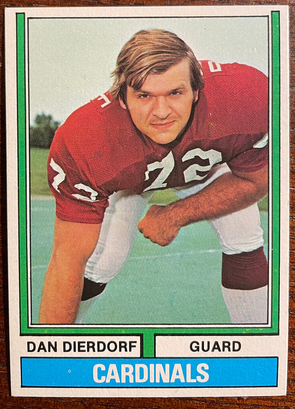 1974 Topps Dan Dierdorf #32 EX-MT