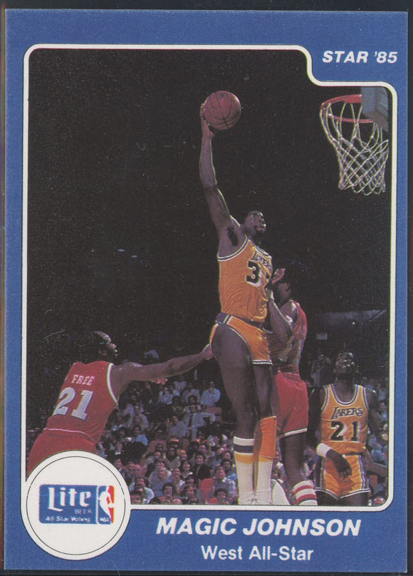 1985 Star Basketball Lite All-Stars Magic Johnson #11 NM-MT