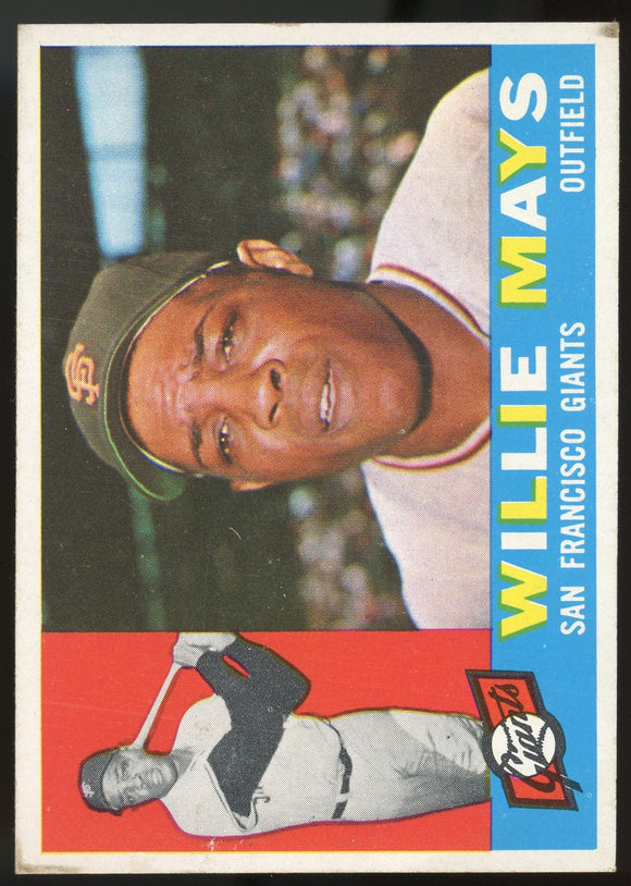 1960 Topps Willie Mays #200 VG