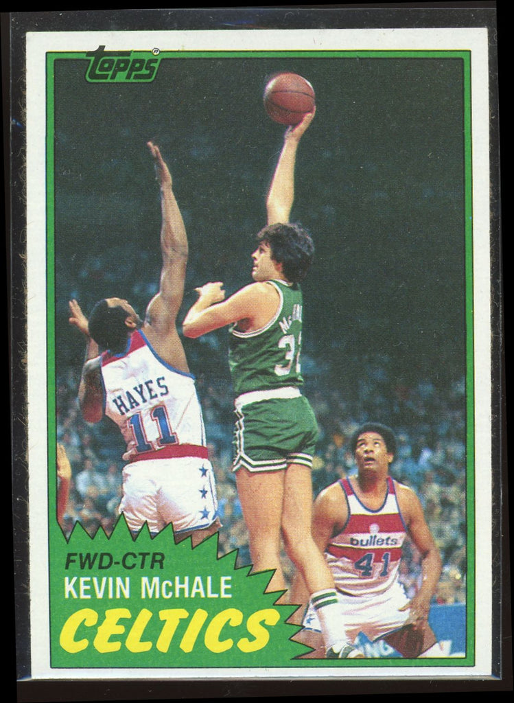 1981-82 Topps Kevin McHale #75 (RC) - Excellent-Mint