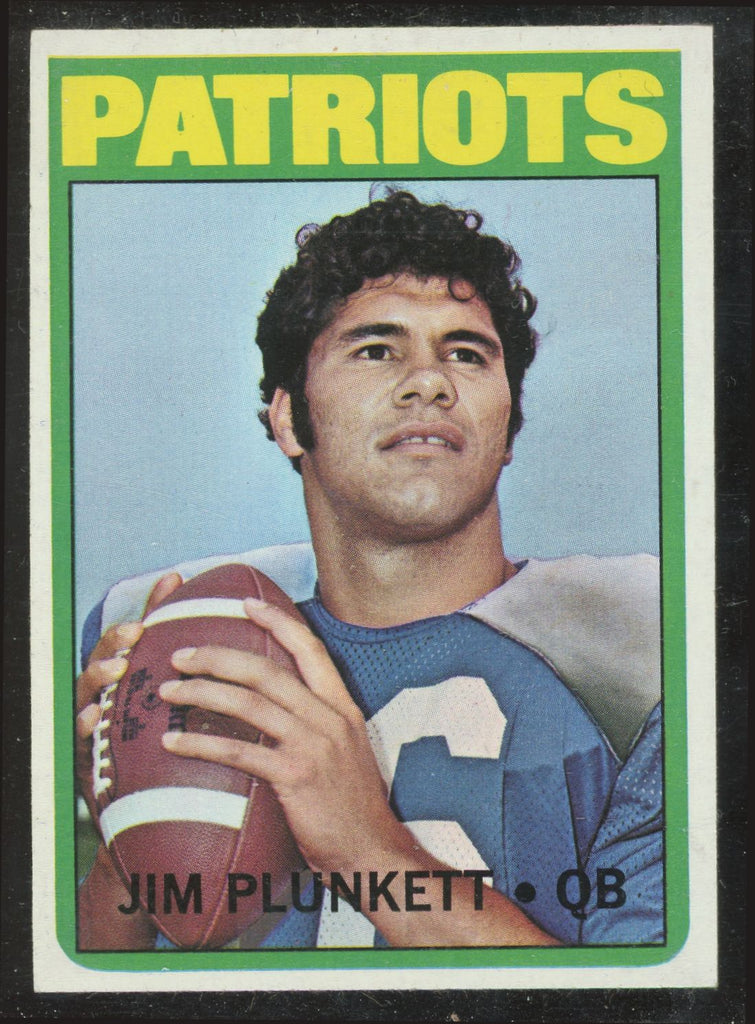 1972 Topps Jim Plunkett (RC) #1 (Patriots) - EXMT -NM